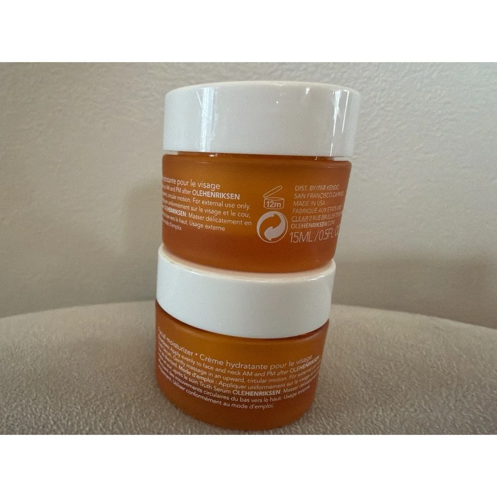 Ole Henriksen C-Ruch Vitamin Gel Moisturizer 2pcs Hydrating Face Cream Citrus - Picture 4 of 5